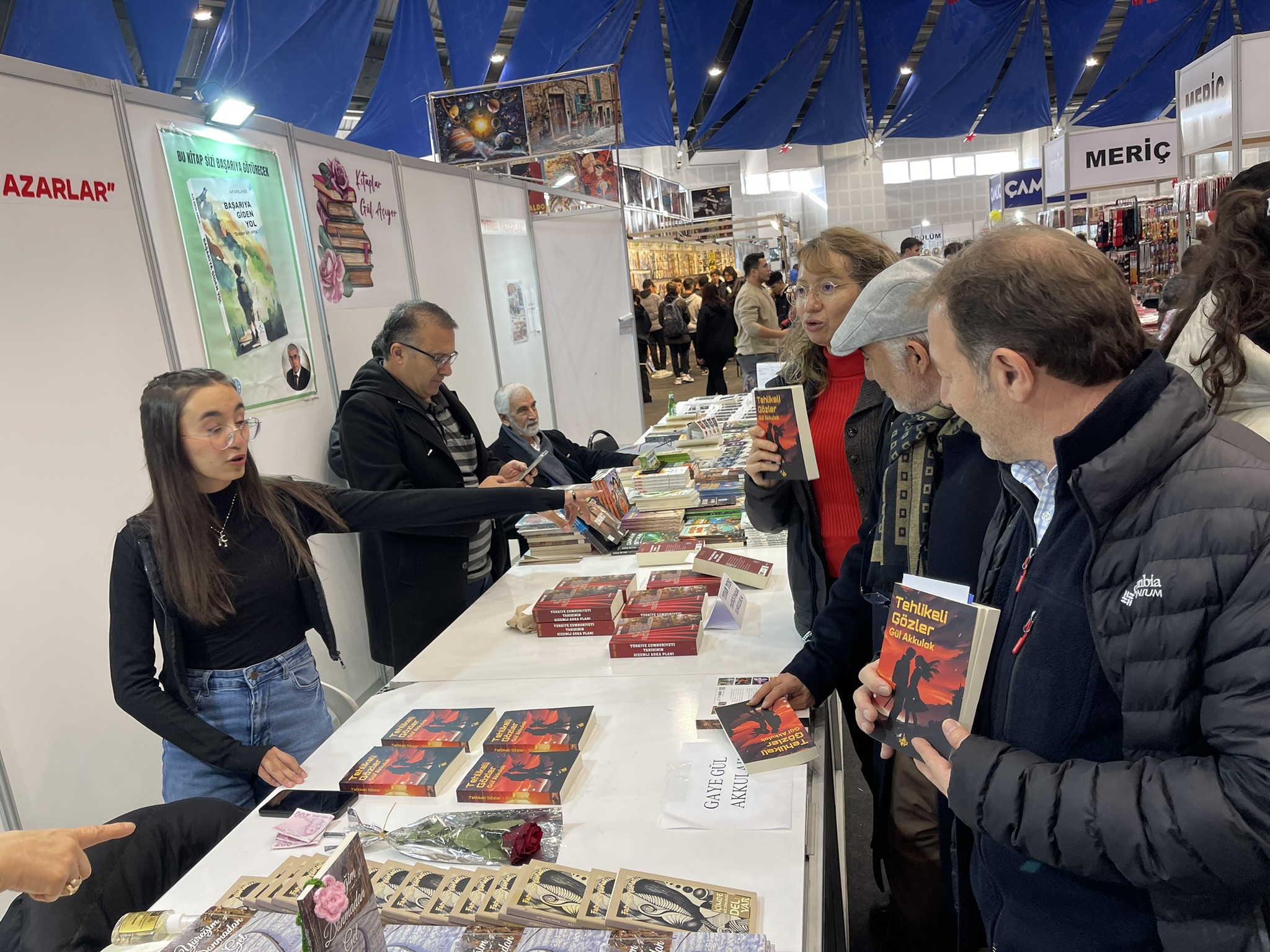 Isparta'da 16 Yaşındaki Yazar Yayımladığı 4 Kitabıyla Kitap Kuarında