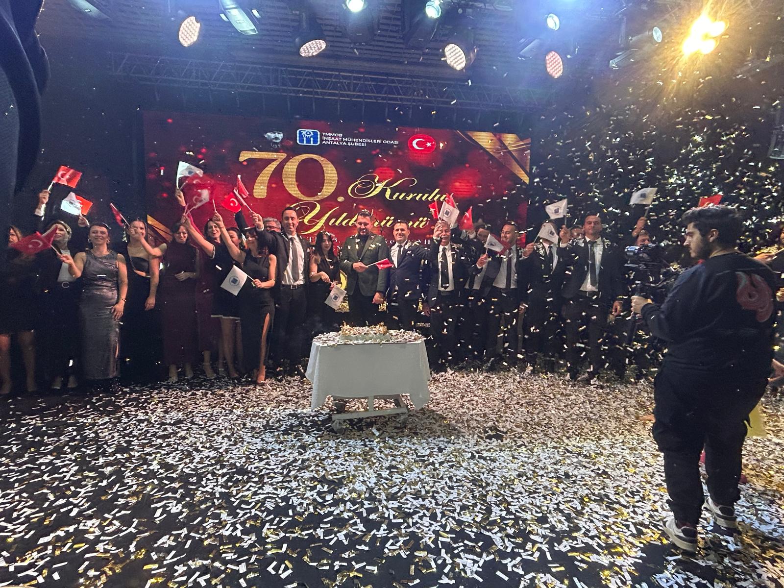 Antalya İMO 36. Yılını Özel Gala İle Kutladı