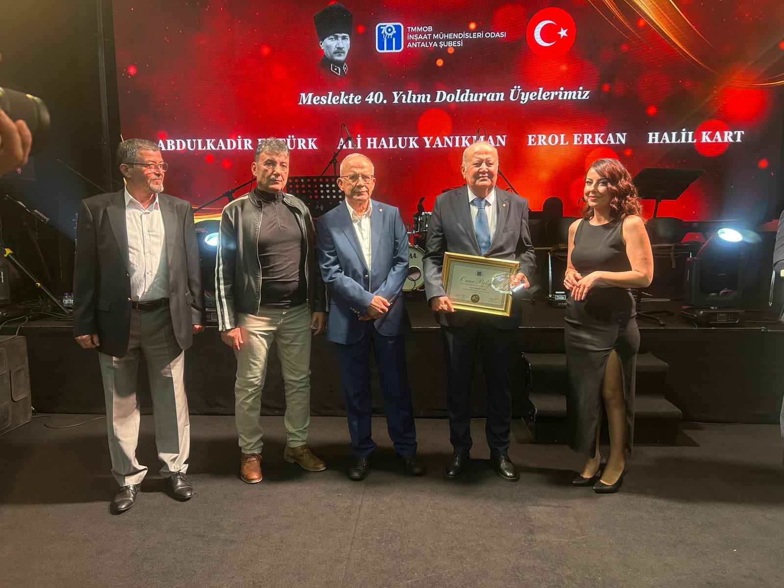 Antalya İMO 36. Yılını Özel Gala İle Kutladı