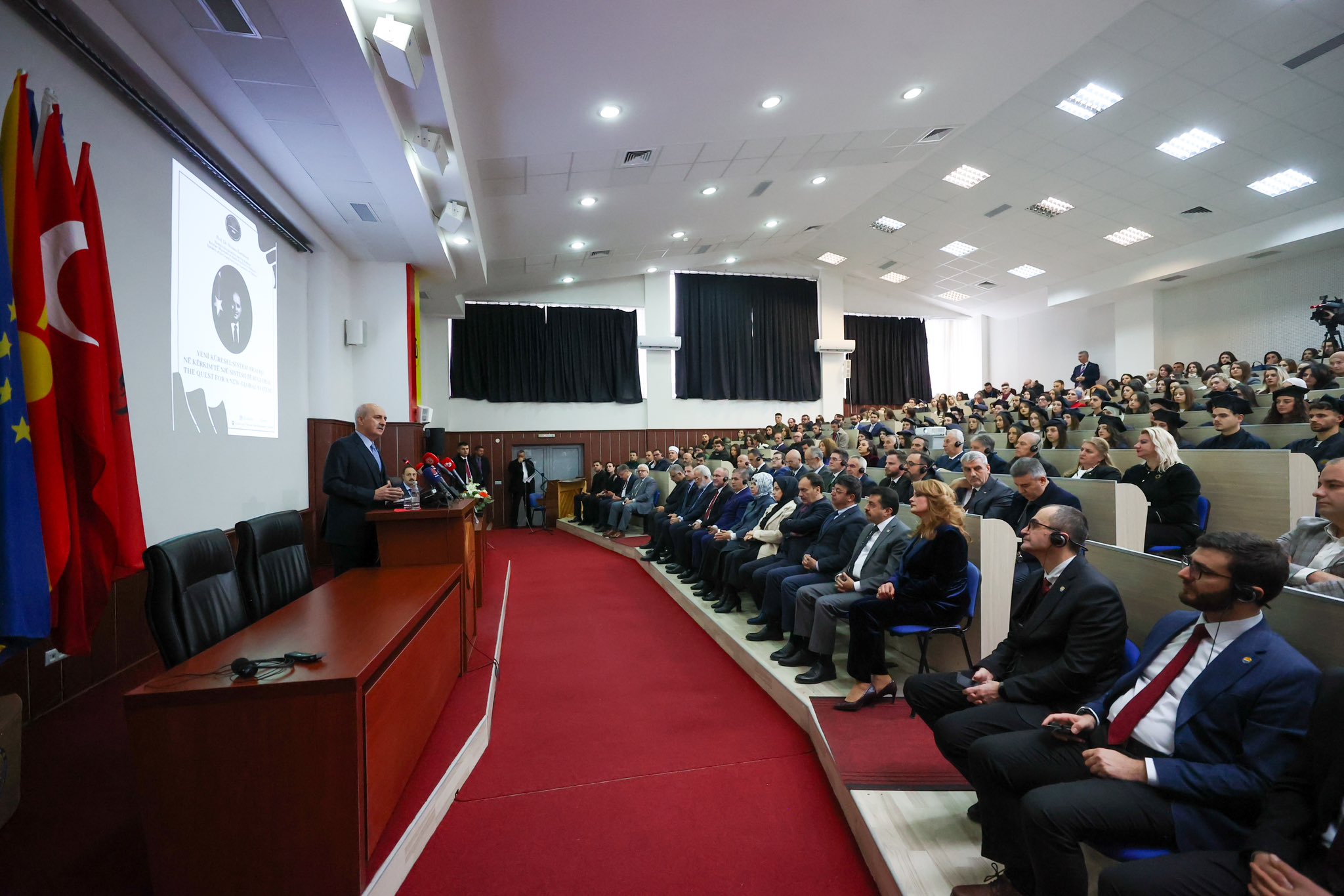 TBMM Başkanı Kurtulmuş, ‘Yeni Küresel Sistem Arayışı Konferansı’nda konuştu