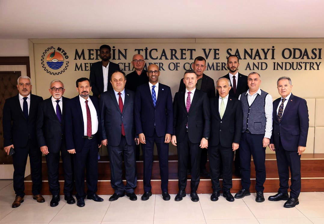 Somali Büyükelçisi Ospite, Mersinli İş İnsanlarını Ülkesine Yatırıma Davet Etti