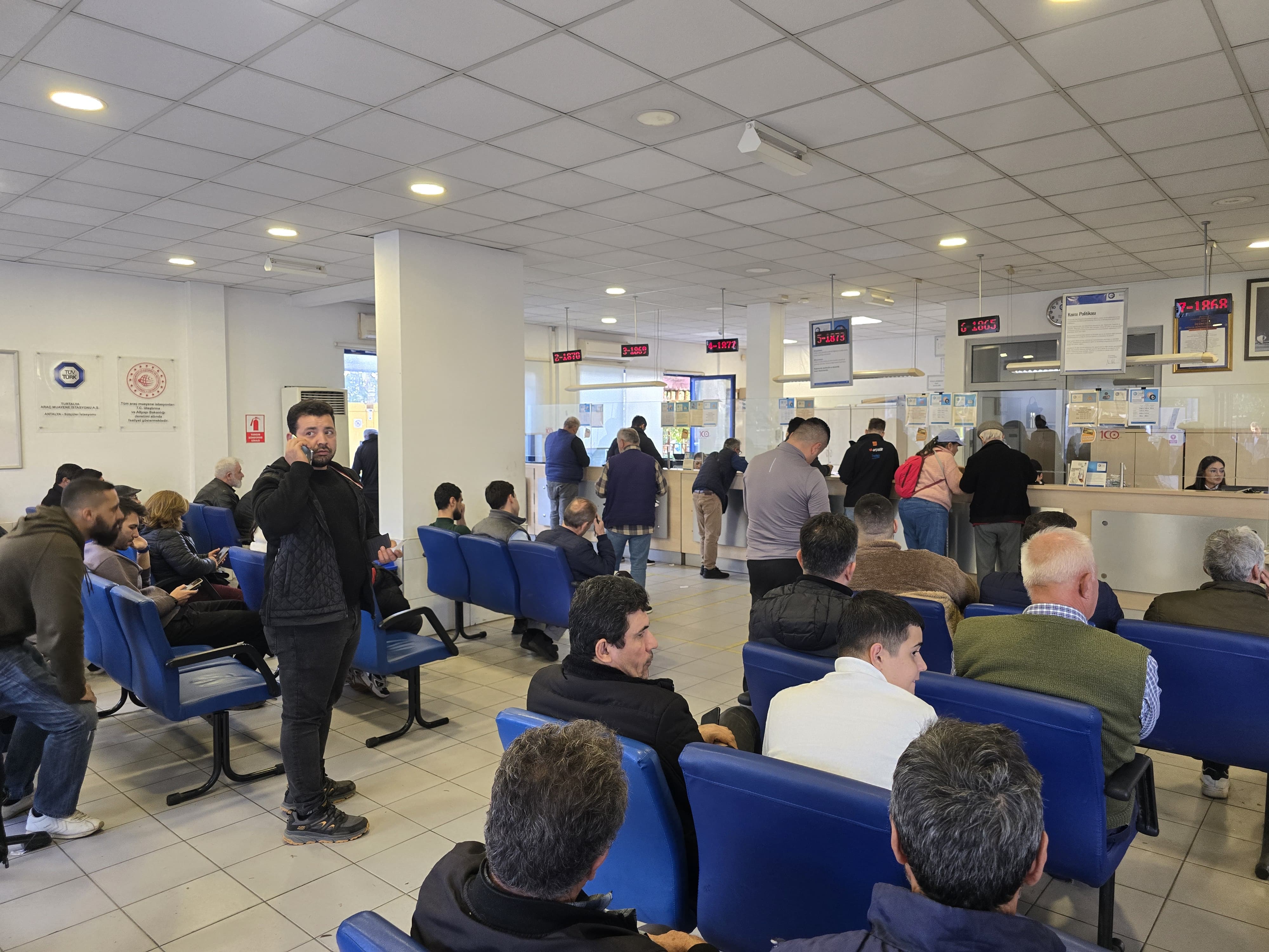 Yılbaşı Öncesi Araç Muayene İstasyonlarında Yoğunluk