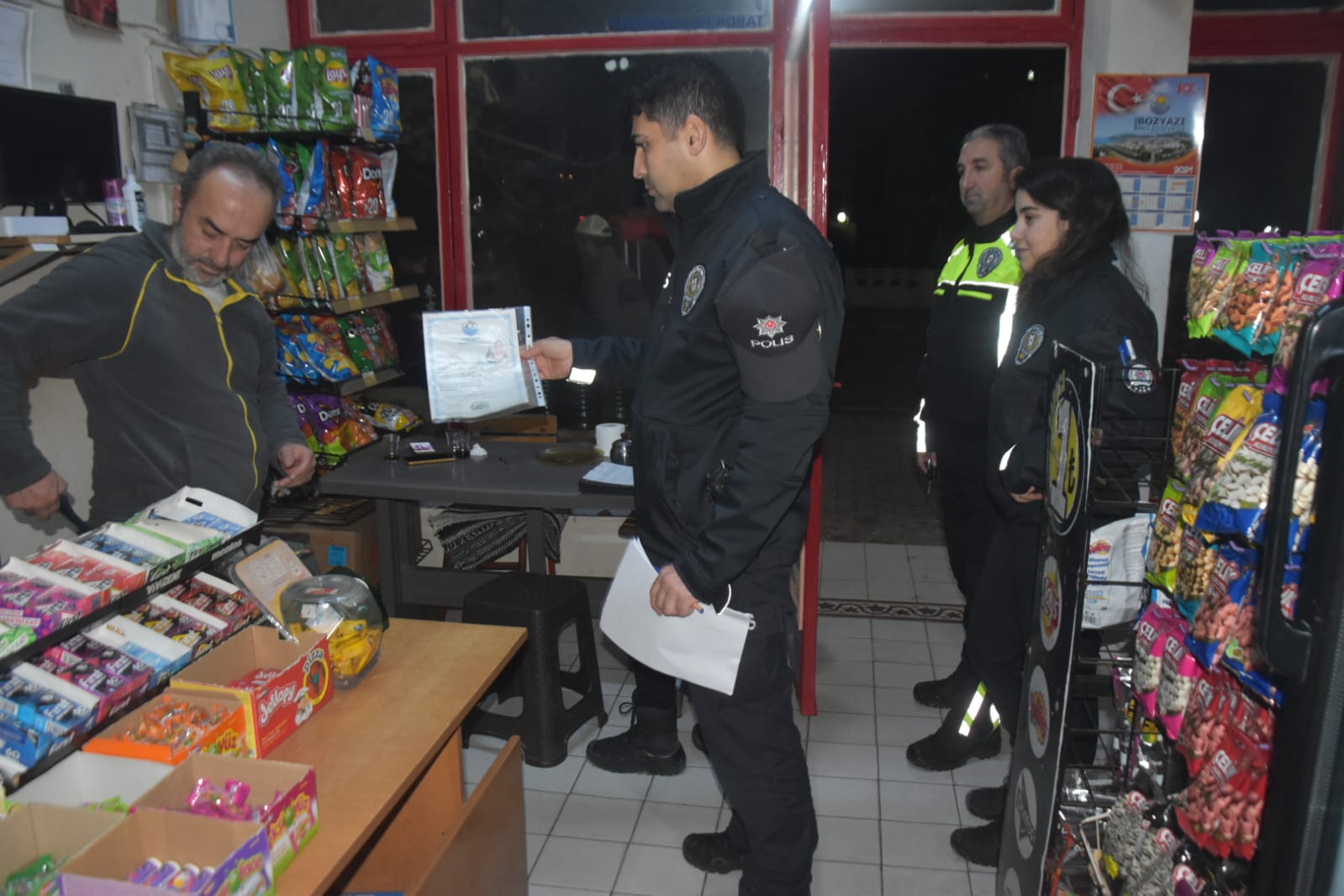 Bozyazı'da huzur ve güven uygulaması yapıldı