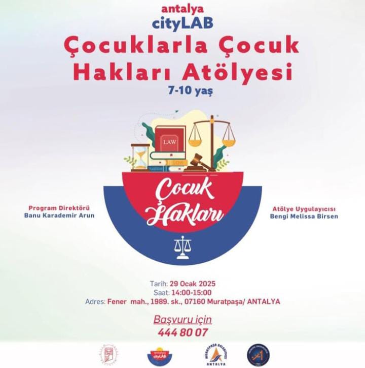 cityLAB, Çocuklara Özel Atölyeler Düzenleyecek