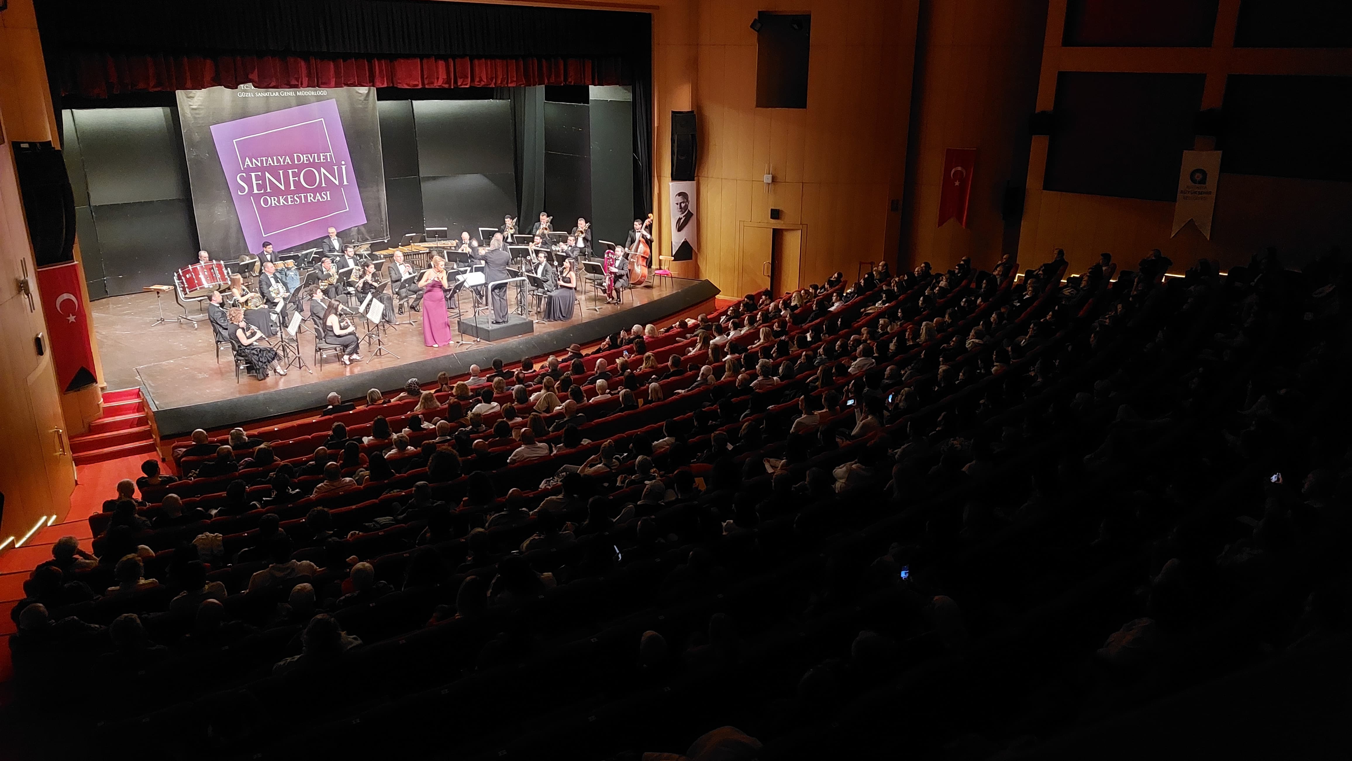 Antalya Devlet Senfoni Orkestrası, "Üflemeli Çalgılar Konseri" Verdi