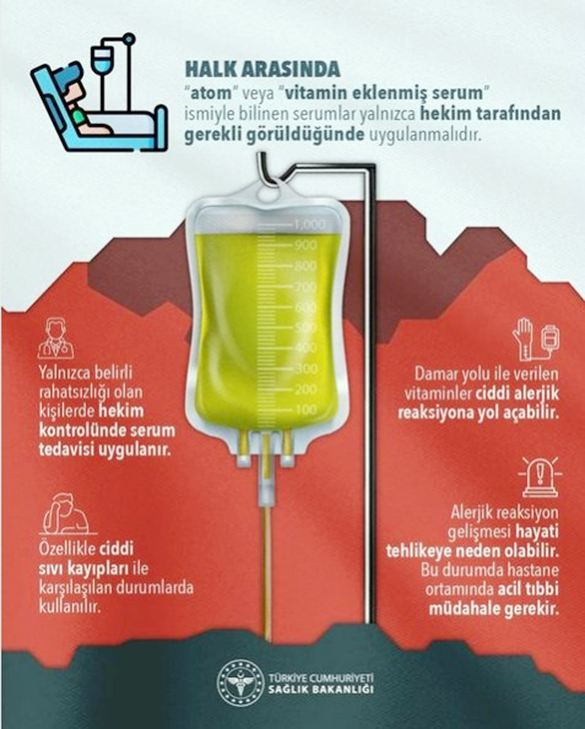 Evde ya da İşte Tehlike; Sarı Serum