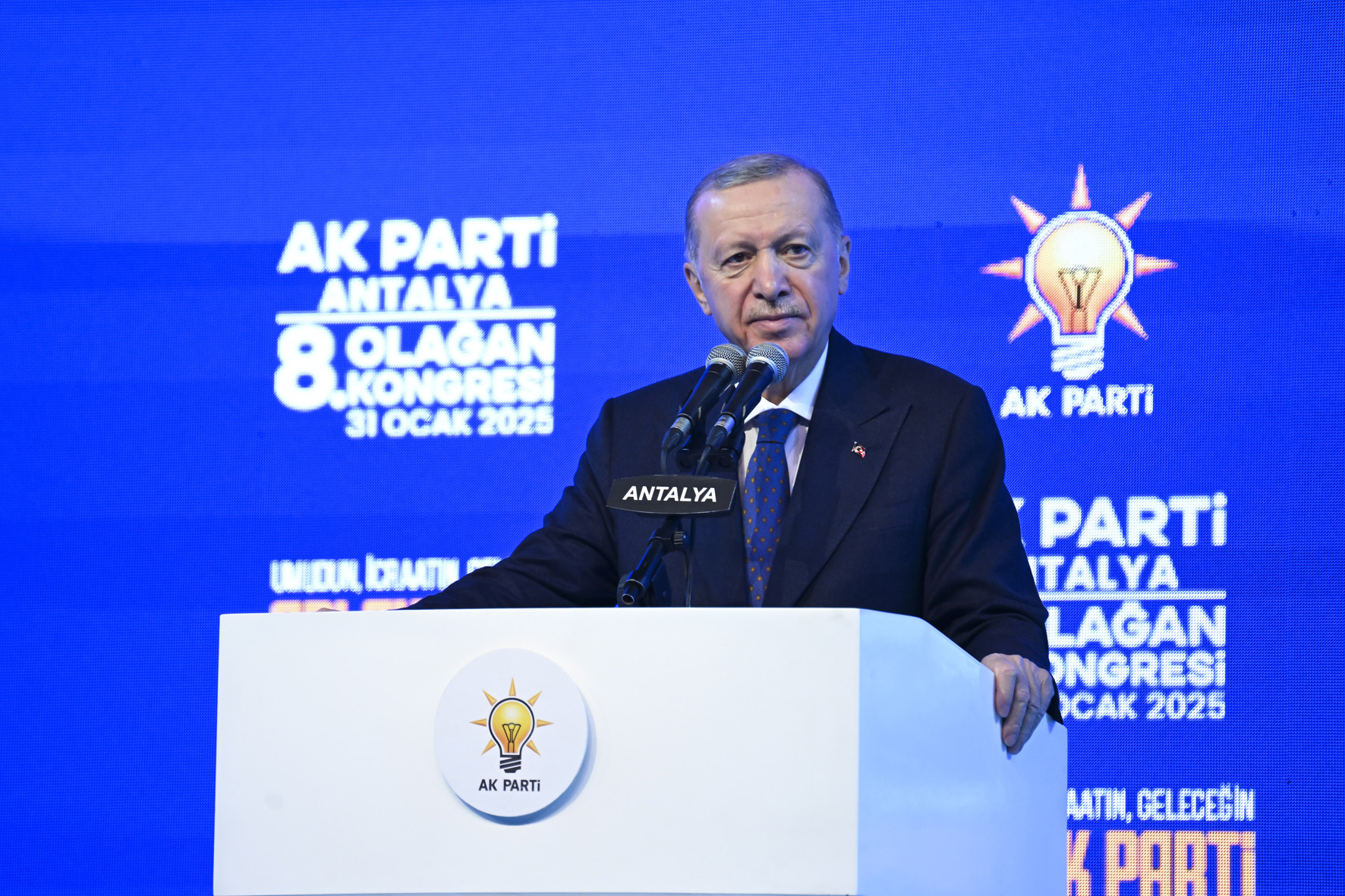 Cumhurbaşkanı Erdoğan Antalya'da Konuştu