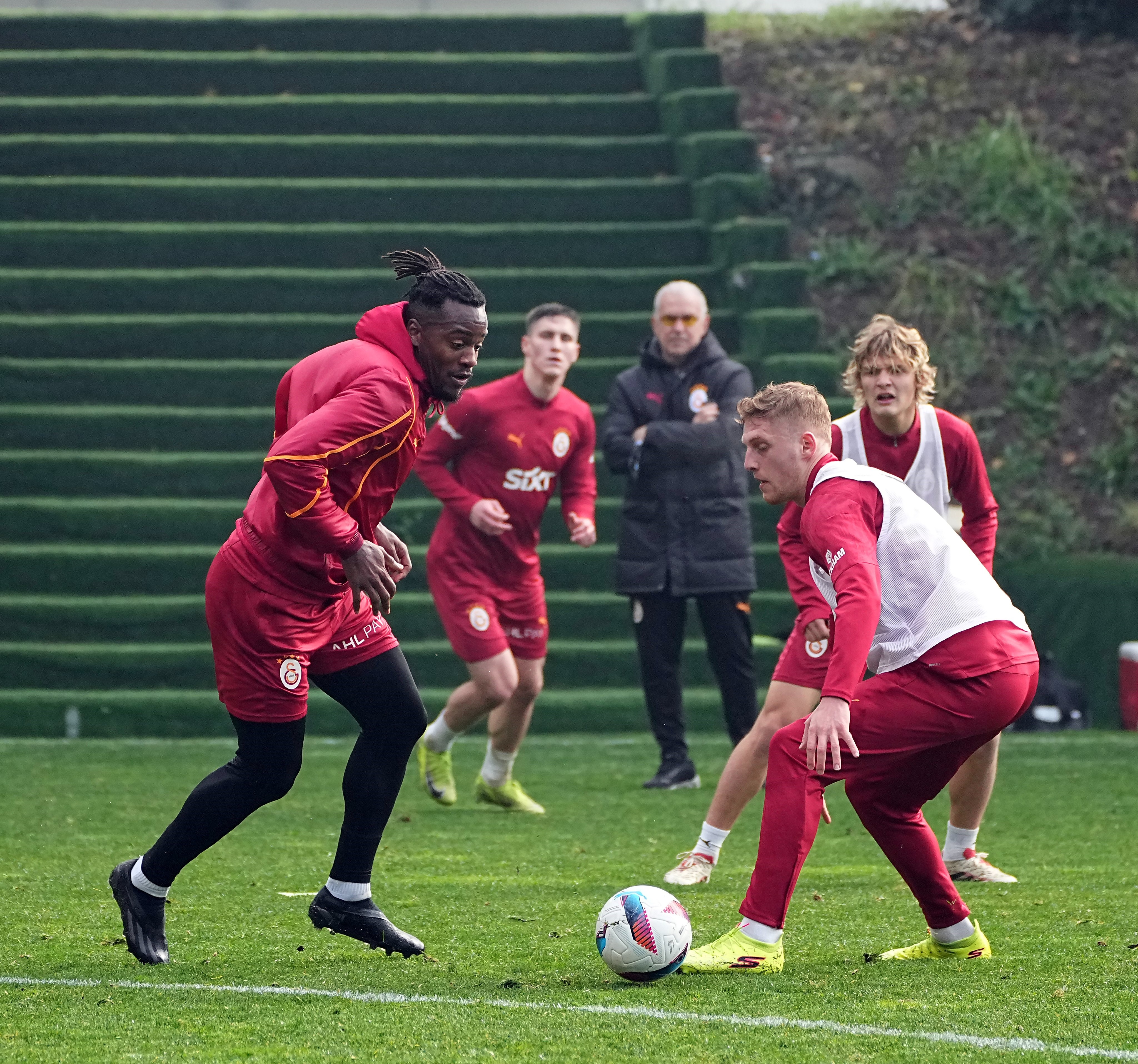 Galatasaray'da Gaziantep FK Mesaisi Başladı