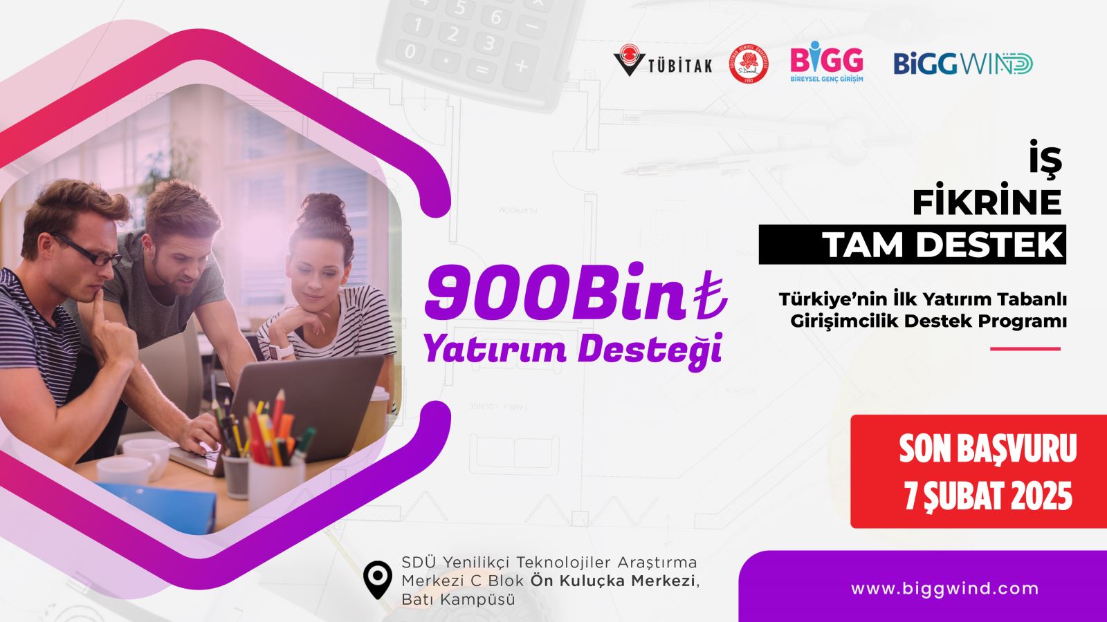 BİGGWind Başvuruları 7 Şubat'ta Sona Erecek