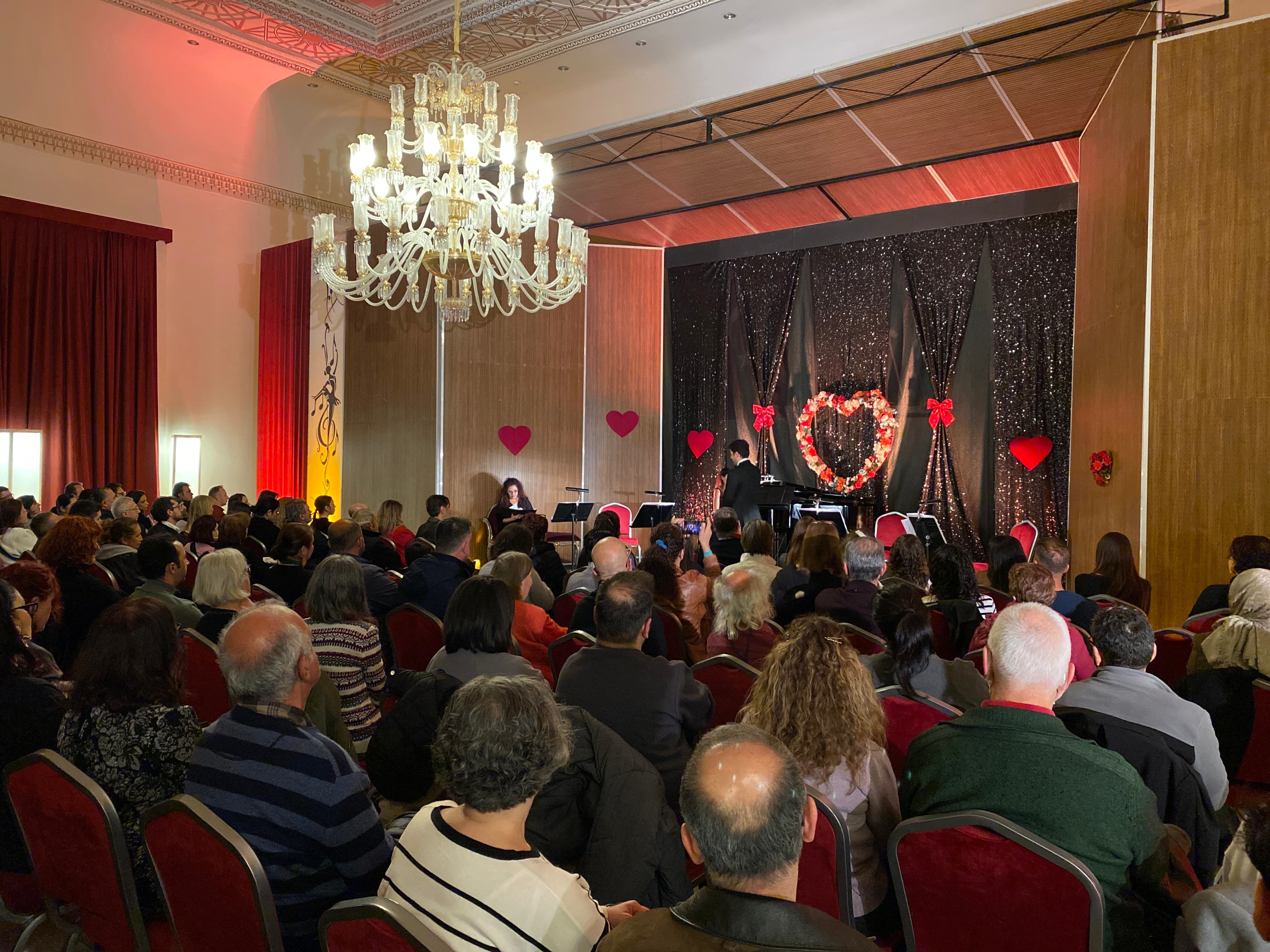 Mersin Devlet Opera ve Balesi, Sevgililer Günü'ne özel konser verdi
