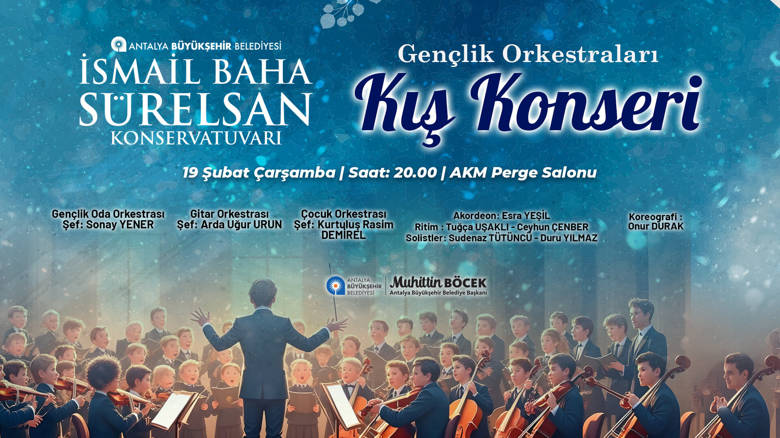 Gençlik Orkestraları Kış Konseri Düzenlenecek