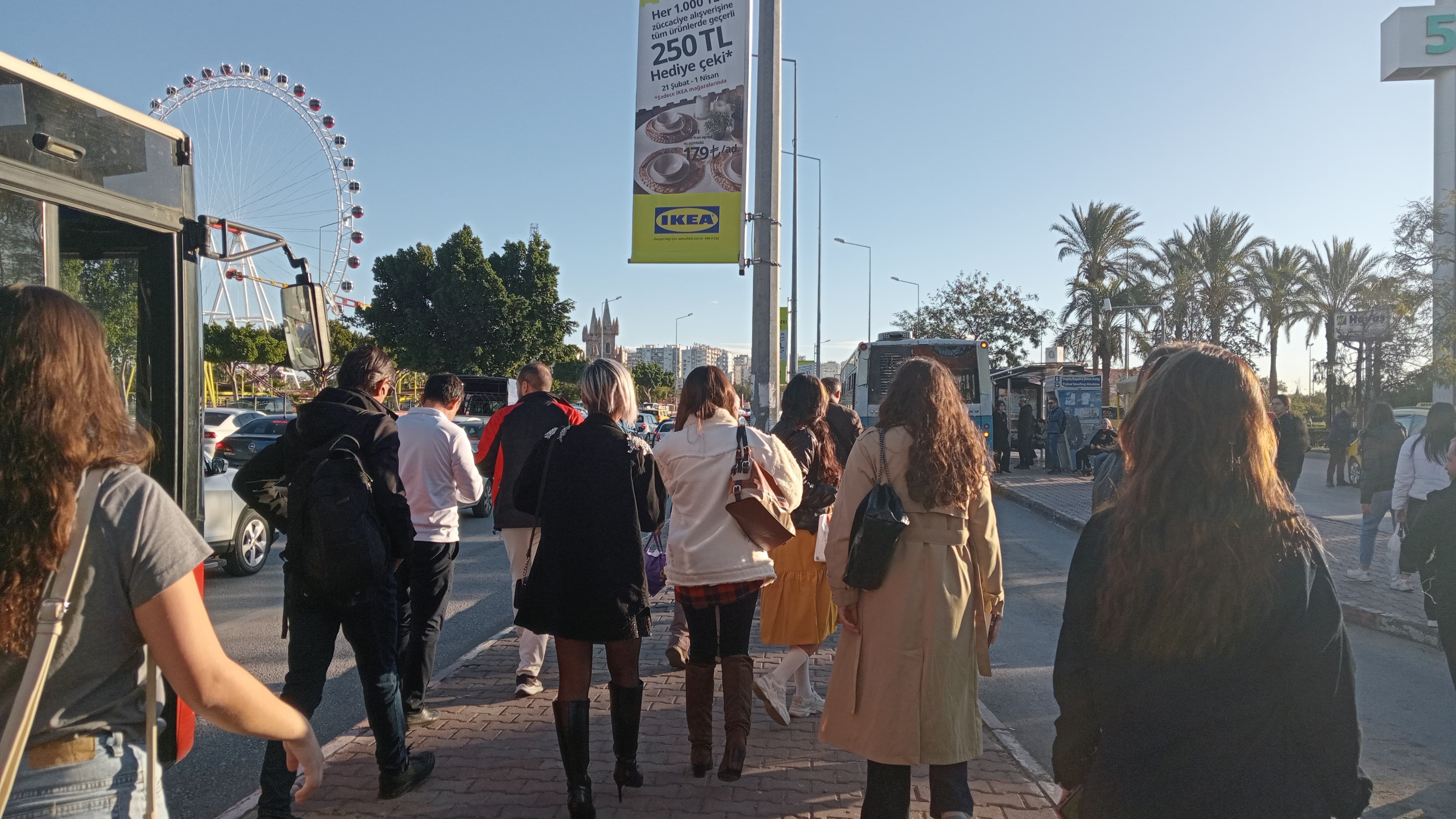 Antalya’da Belediye Otobüsü Arıza Yaptı