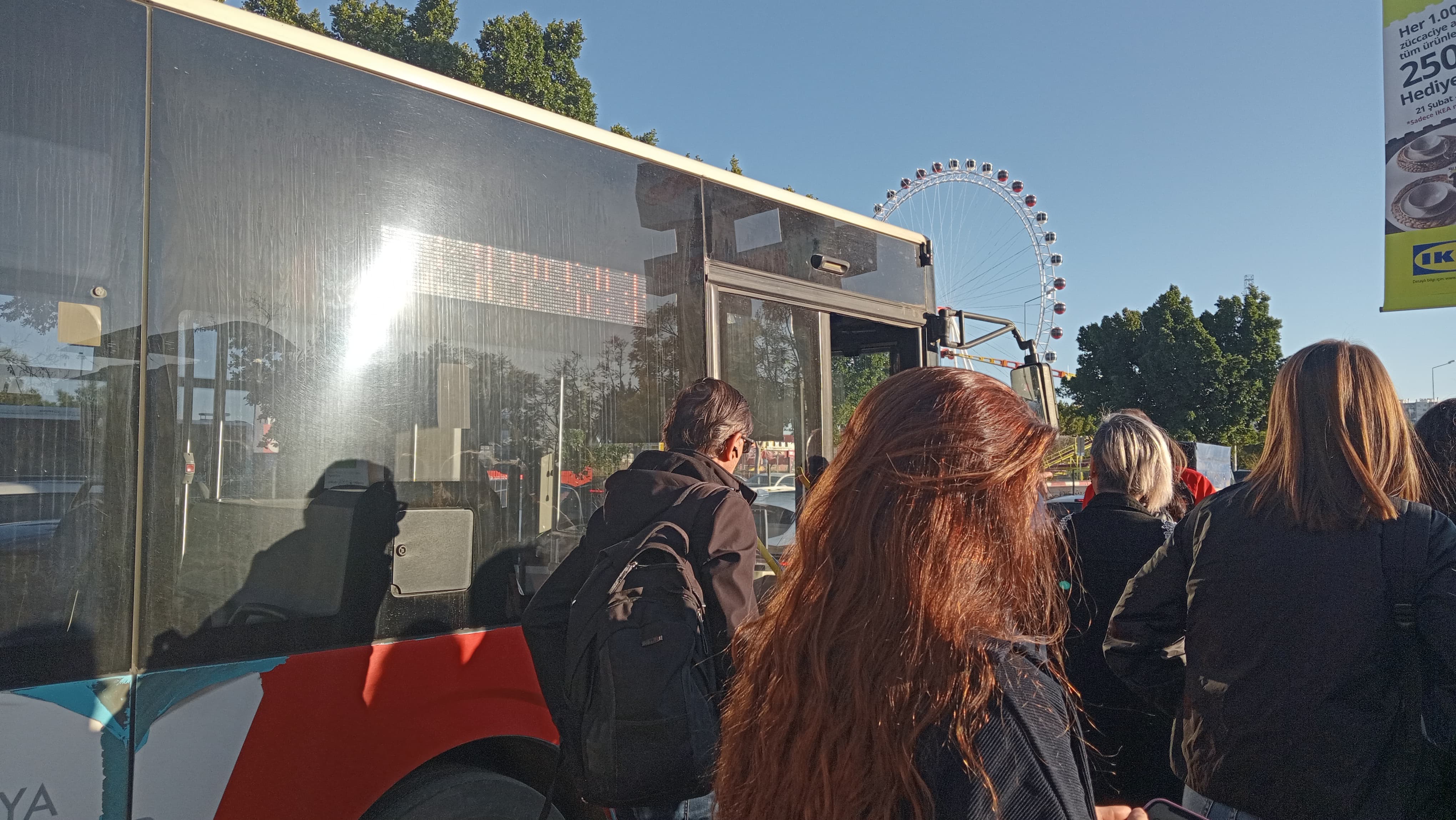 Antalya’da Belediye Otobüsü Arıza Yaptı