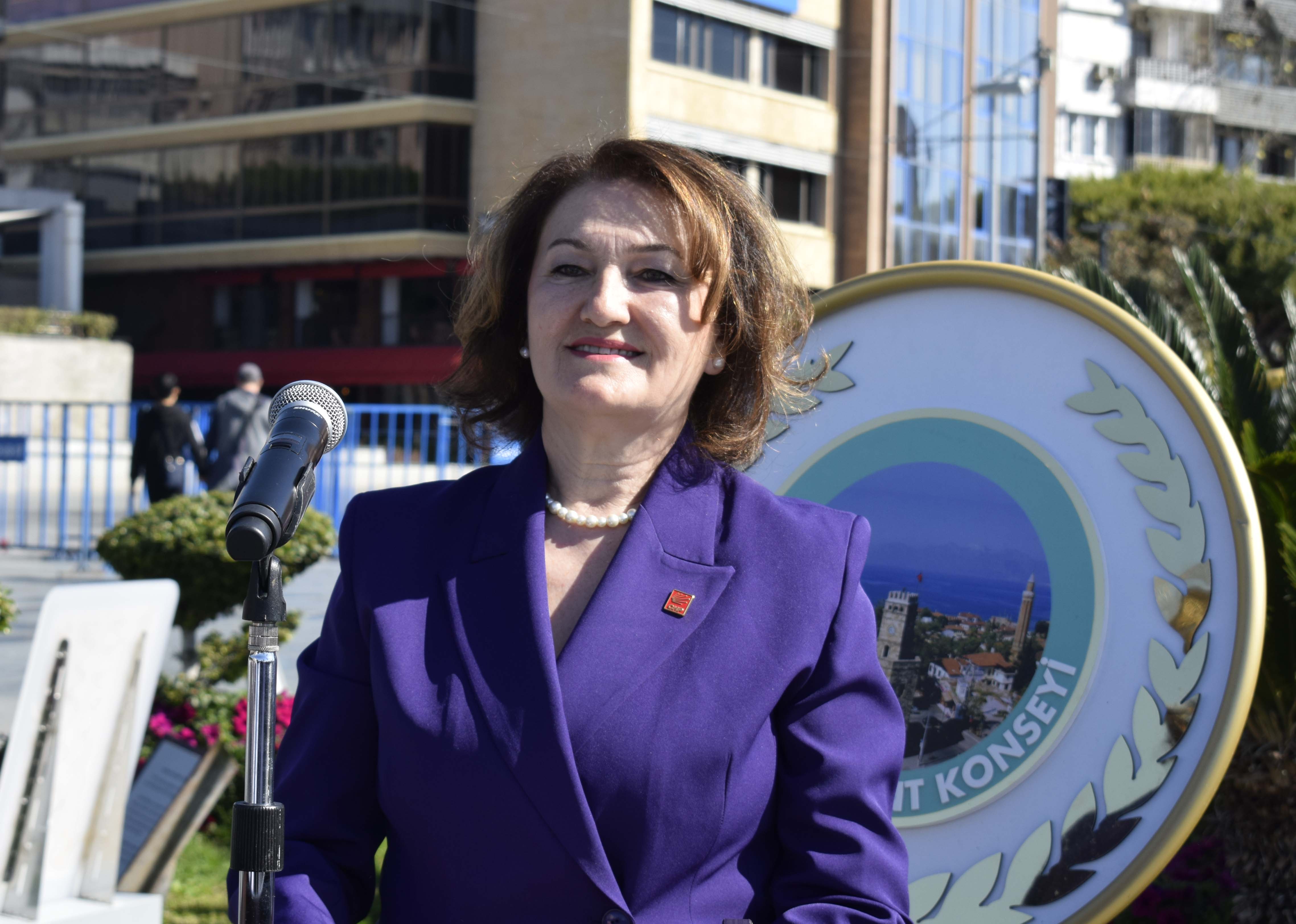 Antalya'da 8 Mart Töreni