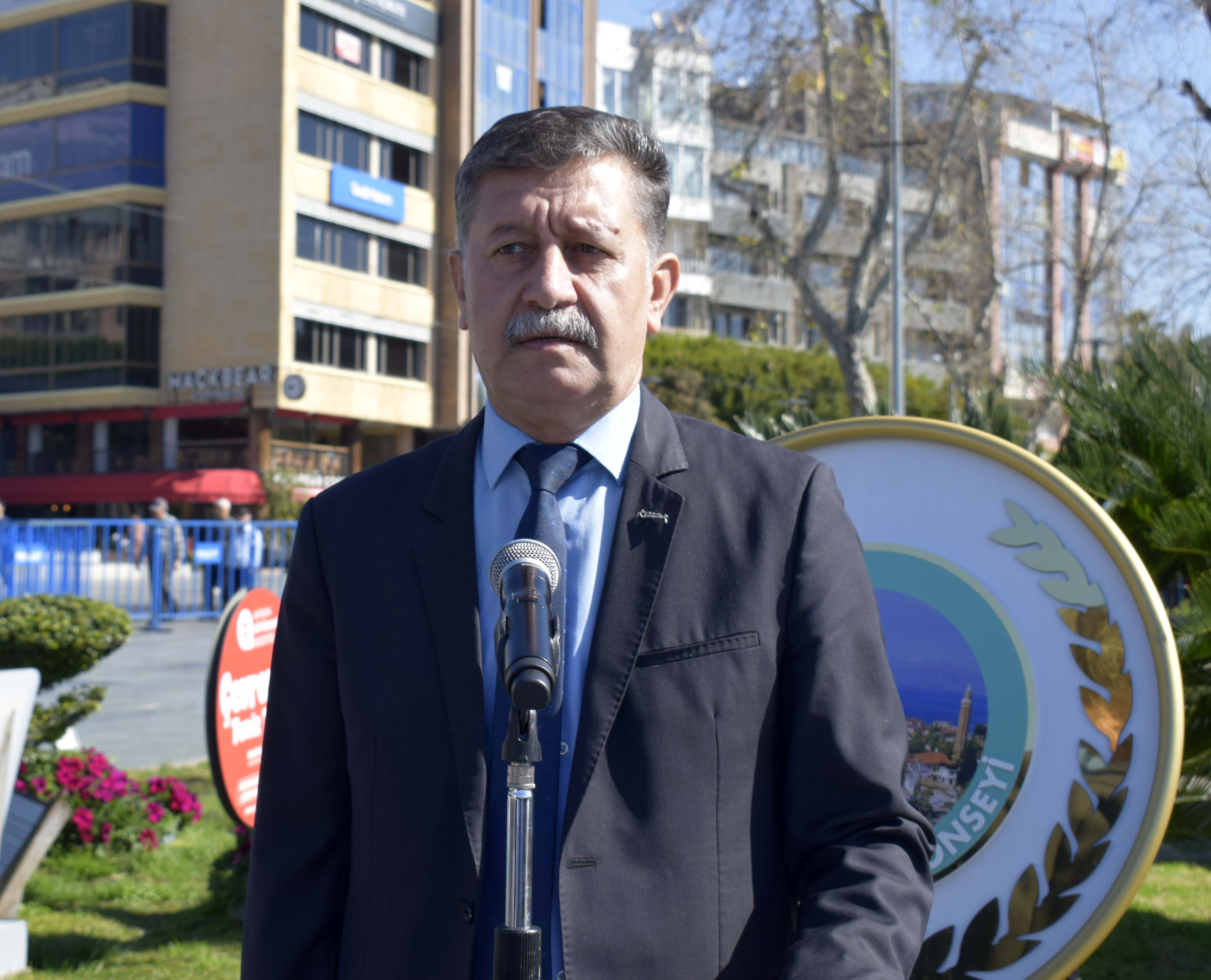 Antalya'da 8 Mart Töreni