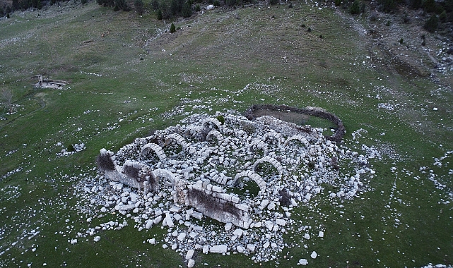 Kervanların durağı 800 yıllık "Tol Han" doğaseverlerin yeni rotası oldu
