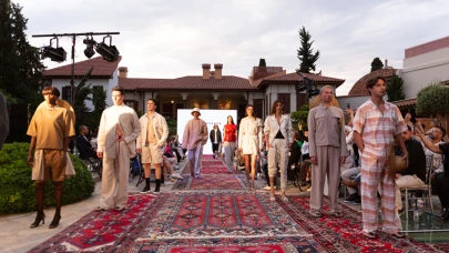 Antalya Fashion Week’te Tarih ve Moda Buluştu: Halı Üzerinde Defile!