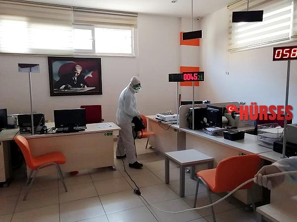 Alanya Belediyesi'nden koronavirüsle mücadele