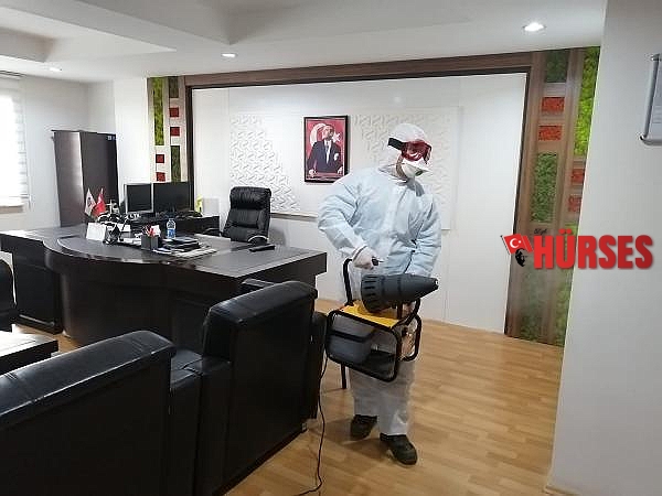 Alanya Belediyesi'nden koronavirüsle mücadele