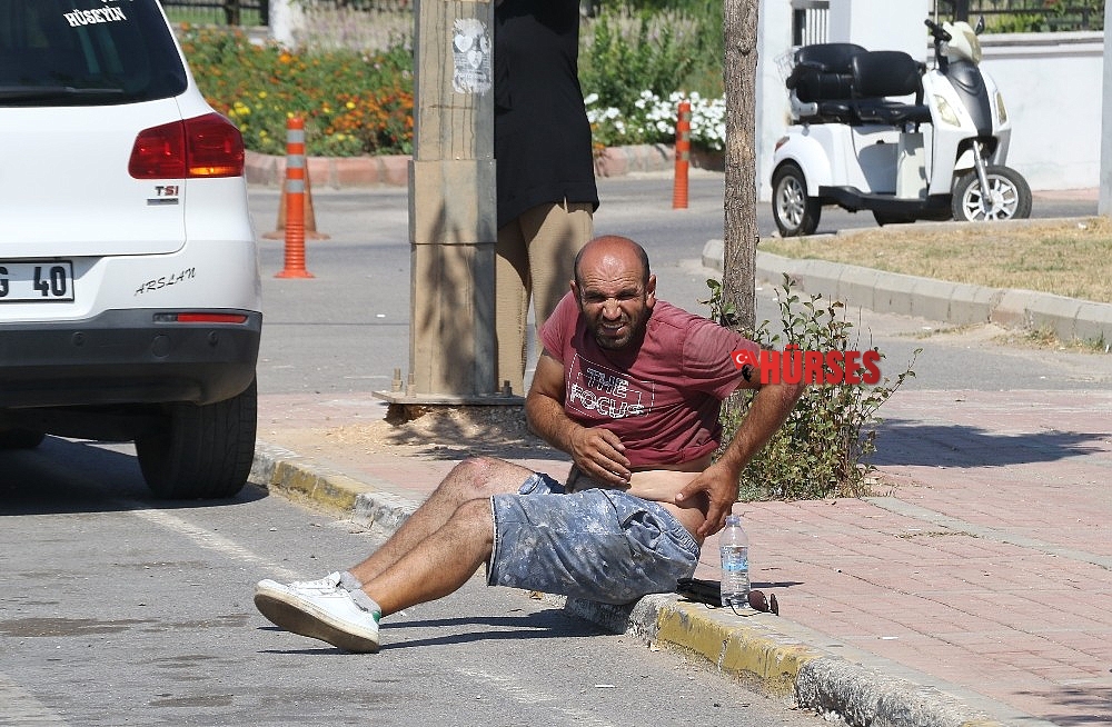 Antalya'da 'güler misin, ağlar mısın' dedirten kaza