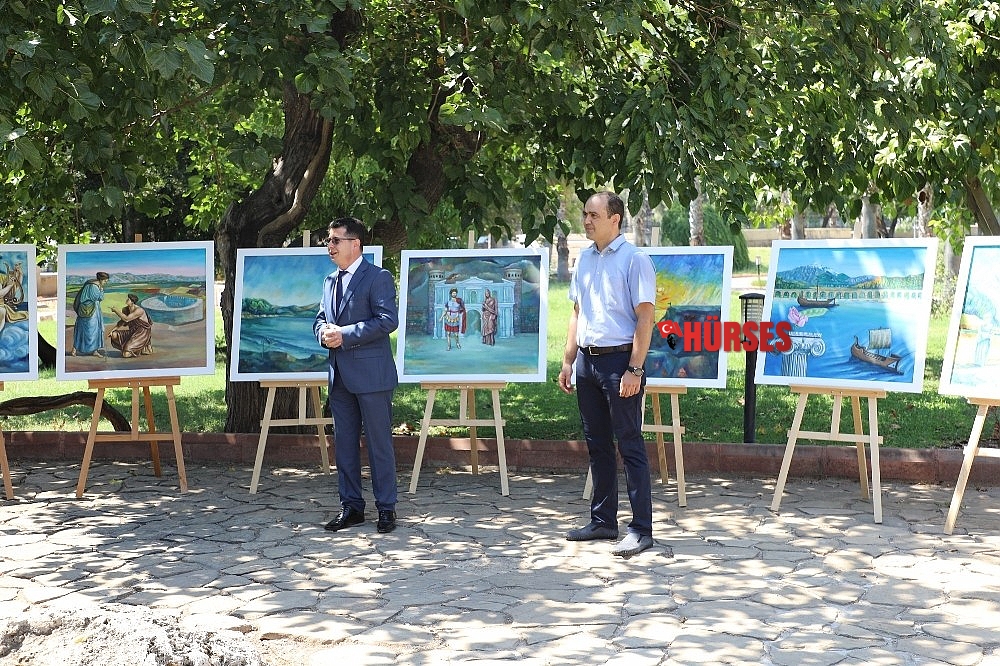 'Apollo'dan Athena'ya Antik Kentler ve Endemik Çiçekler' sergisi