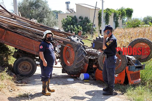 Babasını traktör kazasında kaybeden genç kız: Baba, böyle ölmek var mı ?