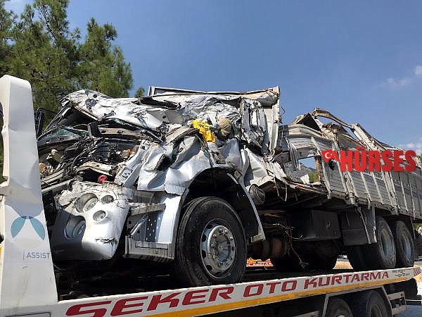 Kamyondan atladı ölümden kaçamadı