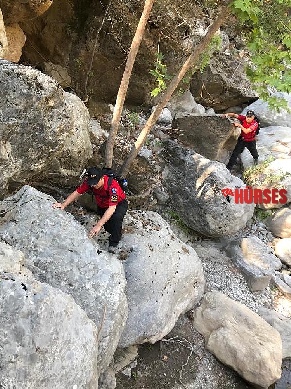 Kaybolan Ukraynalı turist, 18 saat sonra bulundu