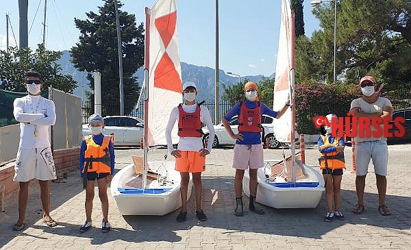 Kemer'de geleceğin yelkencileri yetiştiriliyor