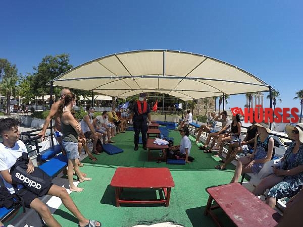 Sahil Güvenlik ekipleri koronavirüs denetiminde