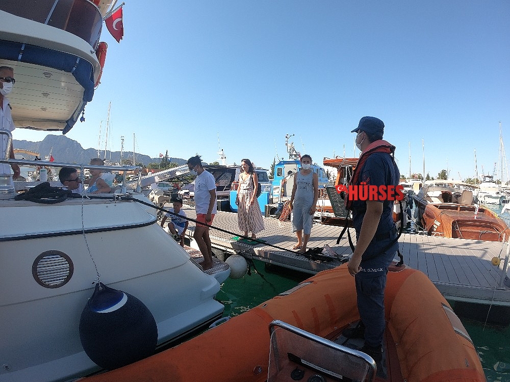 Sahil Güvenlikten pandemi denetimleri