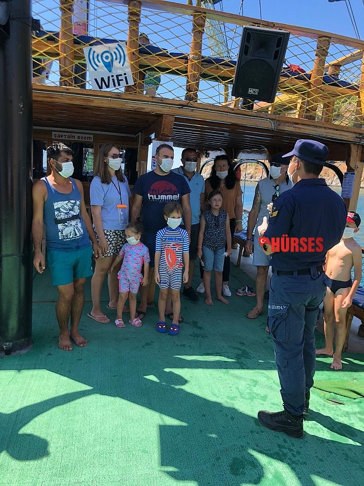 Sahil Güvenlikten pandemi denetimleri
