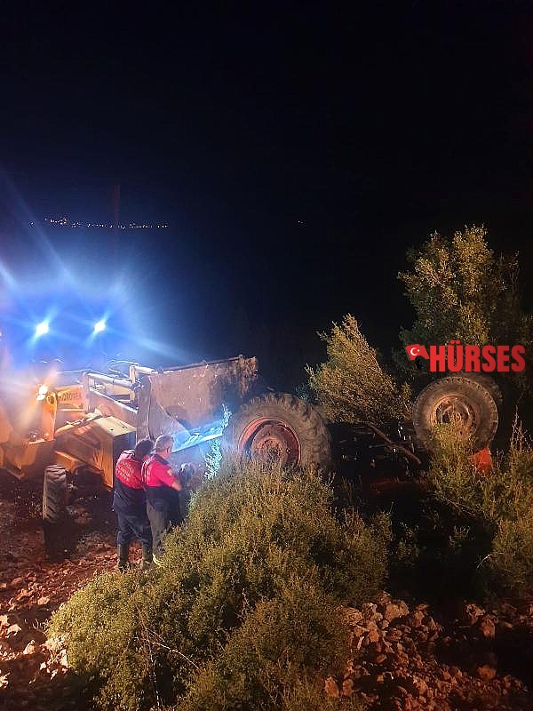 Traktörün altında kalan sürücü öldü