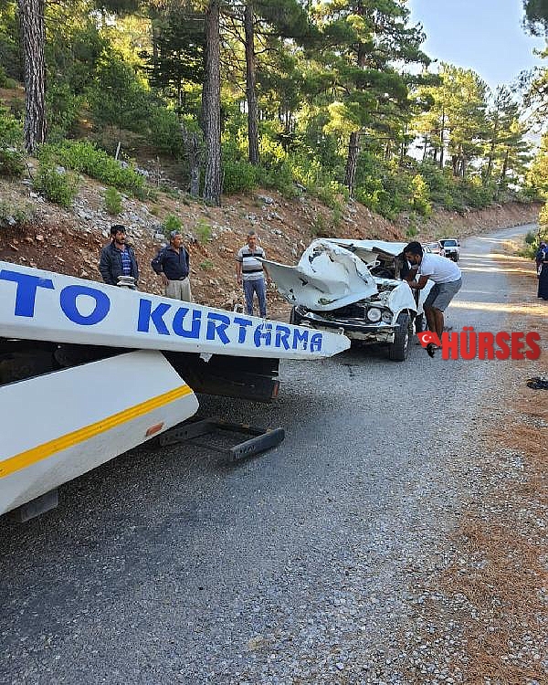 Uçuruma yuvarlanan otomobilin sürücüsü öldü
