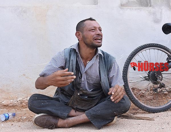 Yanan evine değil, bıldırcınlarına ağladı