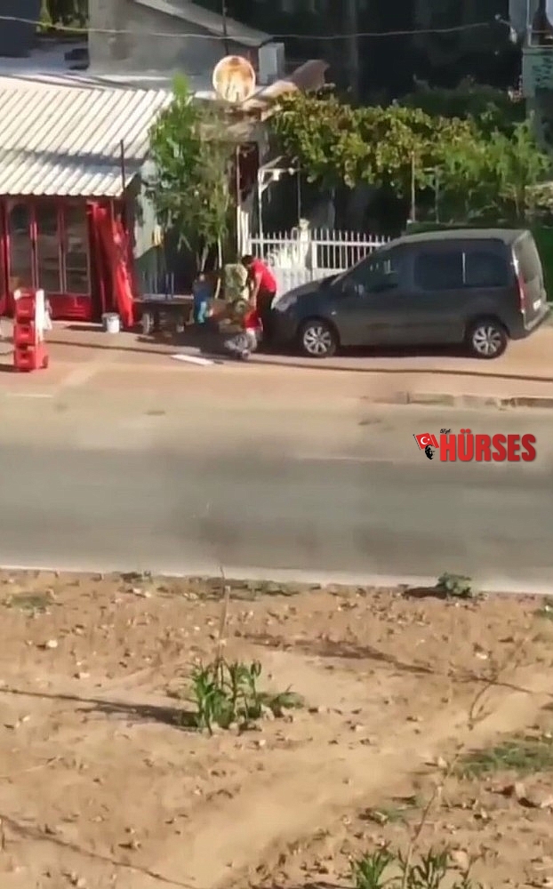 Kadına şiddet cep telefonu kamerasında