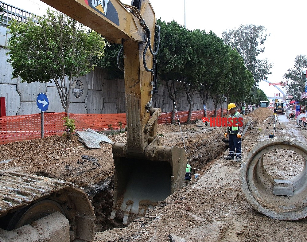 Kepez'e 45 milyonluk kanalizasyon yatırımı