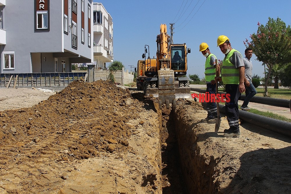 Kepez'e 45 milyonluk kanalizasyon yatırımı