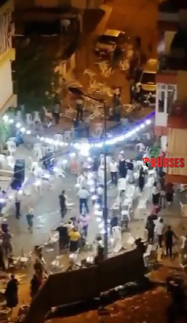 Sokak düğünü savaşa döndü