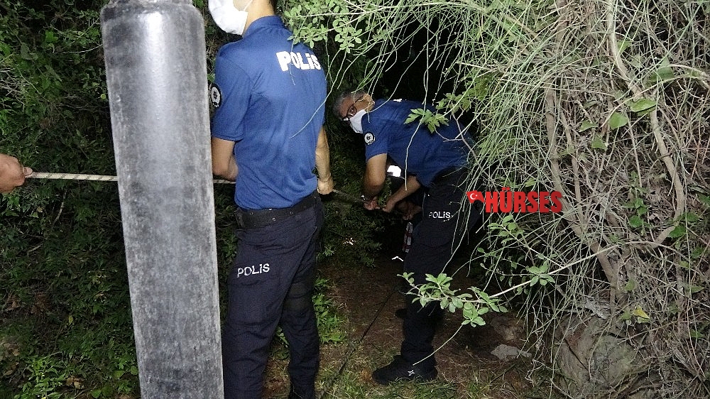 Tuvalet ihtiyacını gidermeye giderken uçuruma yuvarlandı