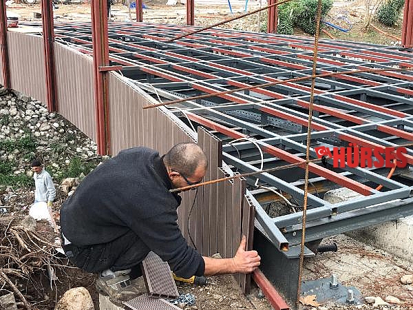Atatürk Parkı'nda çalışmalar devam ediyor