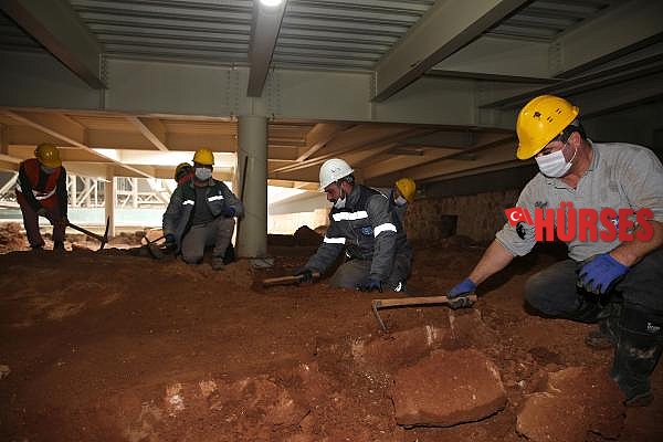 Doğu Garajı ve Nekropol projelerinde hummalı çalışma