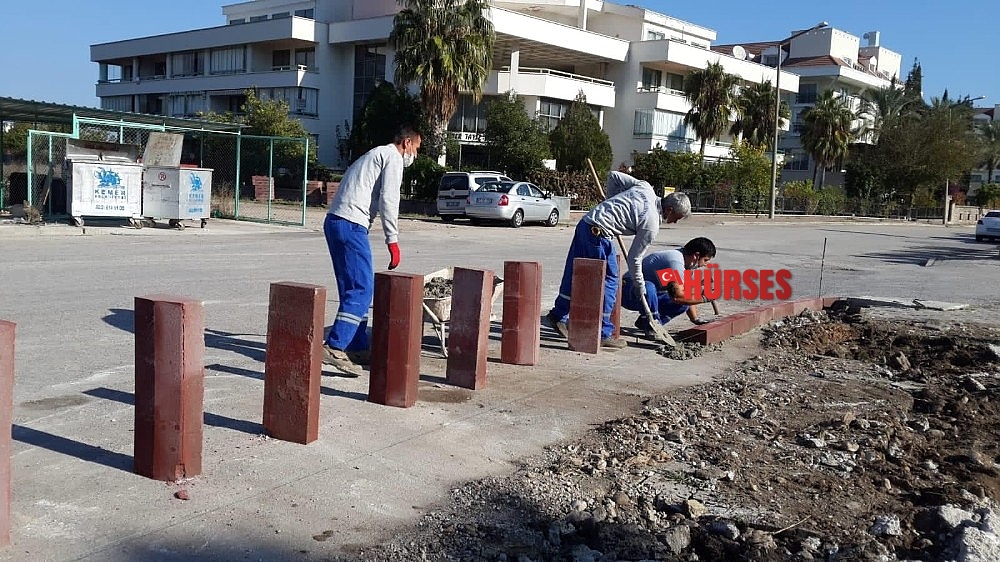 Kemer'de dereler ıslah ediliyor