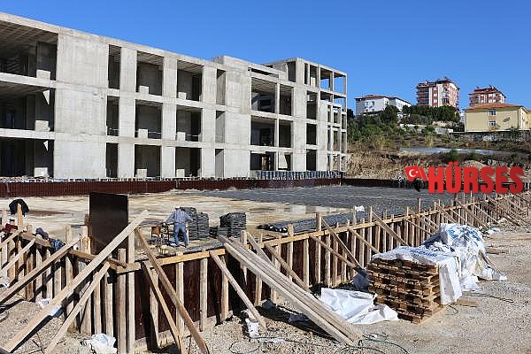 Serik Kültür Merkezi bünyesindeki düğün salonunun inşaatına başlandı