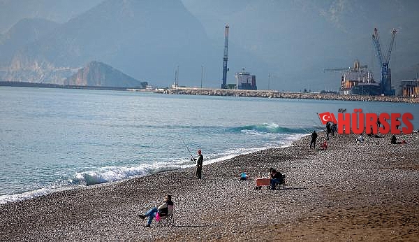 Antalya'da güneşli hava keyfi
