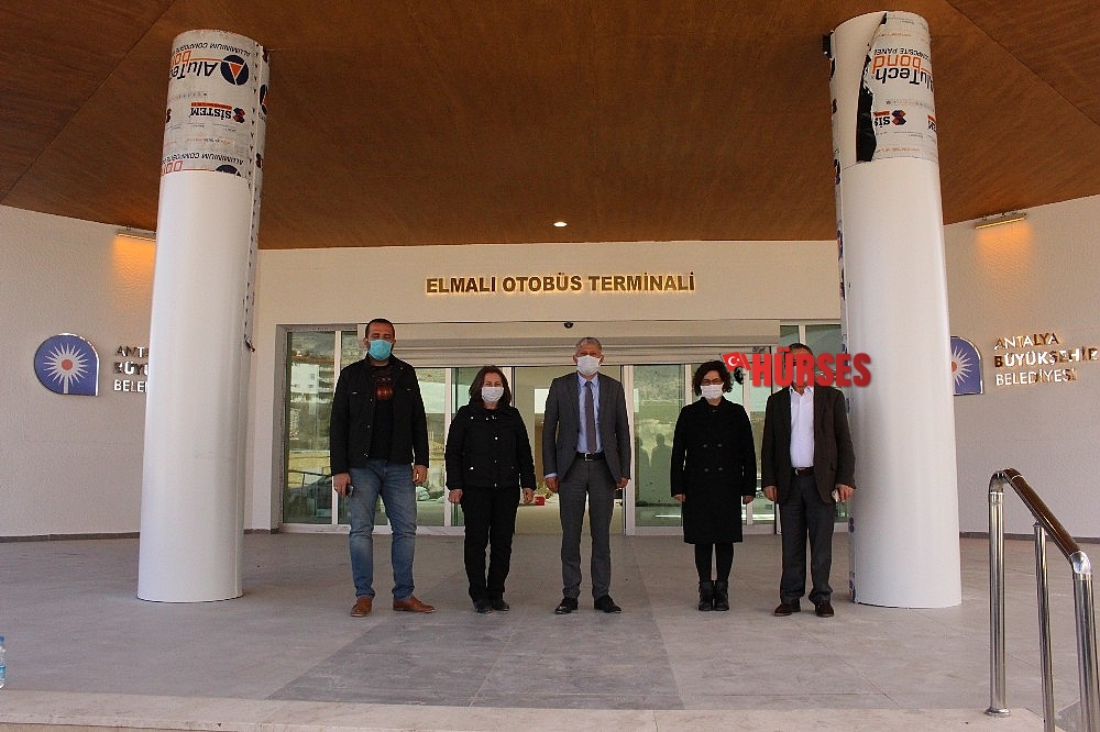 Elmalı otogarı açılışa hazır