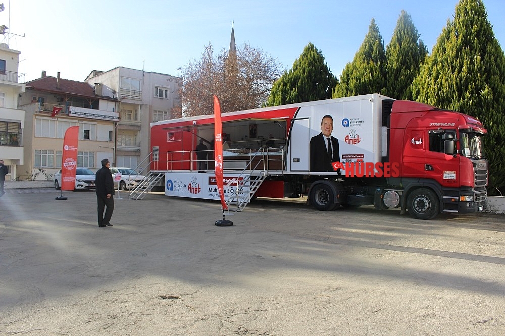 Halk Et Mobil Tır'ı yollarda