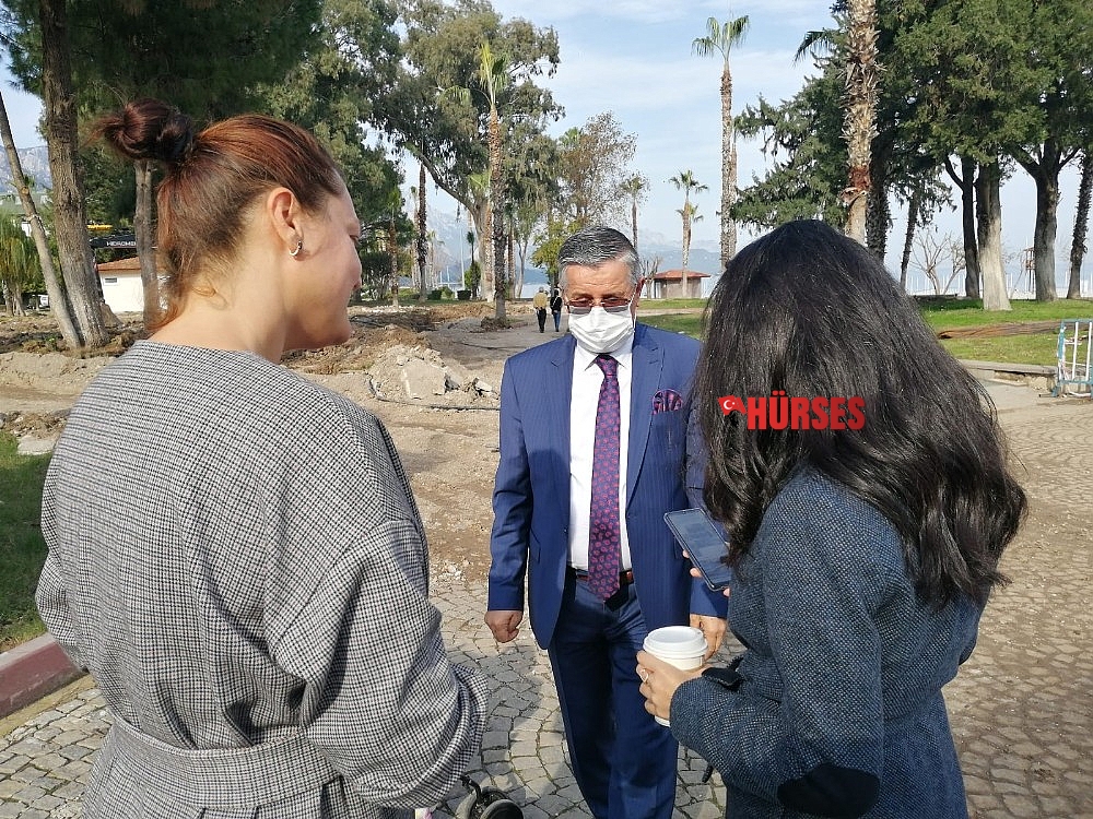 Kemer Belediyesi'nden park çalışması