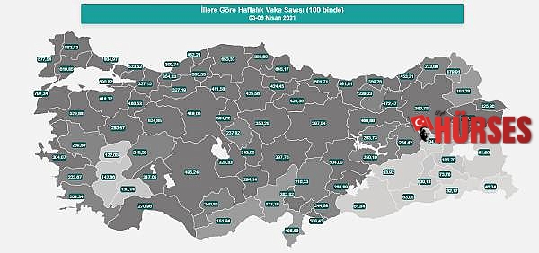 Antalya'da korkutan yükseliş