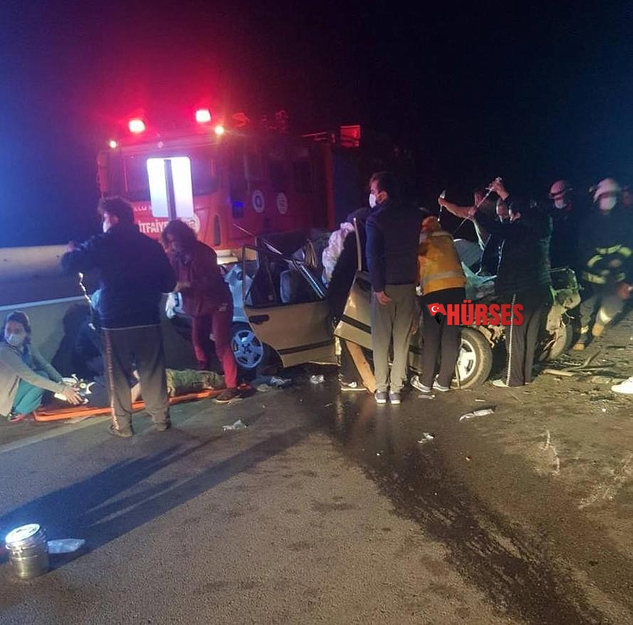 Antalya'da trafik kazası: 2 ölü, 2 ağır yaralı